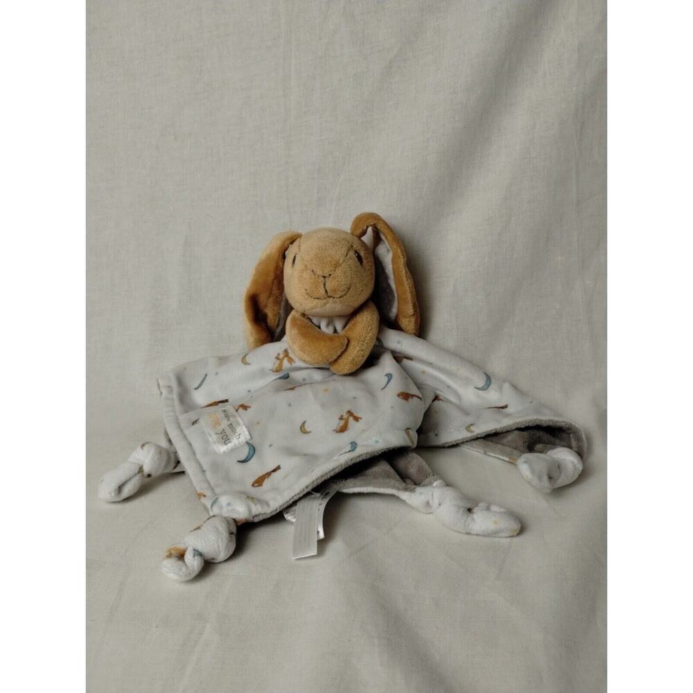 Guess How Much I Love You Bunny Baby Security Blanket Lovey Nutbrown Hare RABBIT